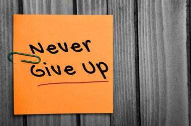 Hiç Give Up kelime