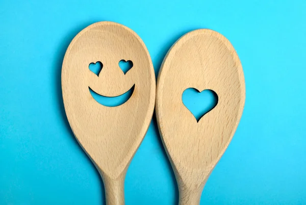 Wooden spoon closeup — Stock Photo, Image