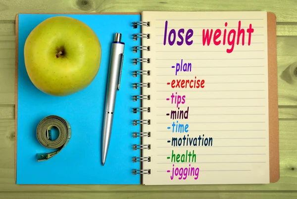 Lose weight words — Stock Photo, Image