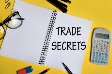 Trade secrets words clipart