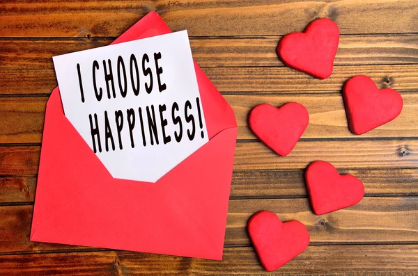 I choose happiness! — Stock Photo, Image