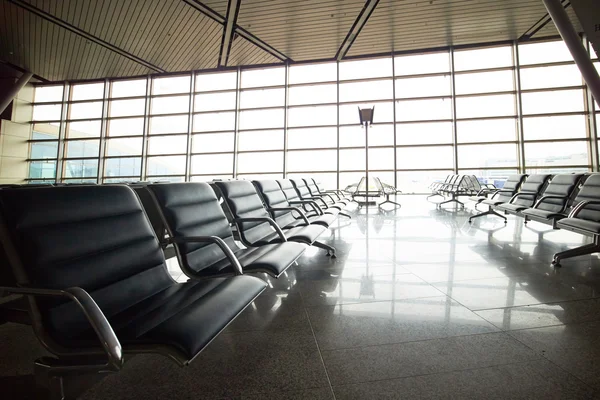 Waiting hall at airport — Stock Photo, Image