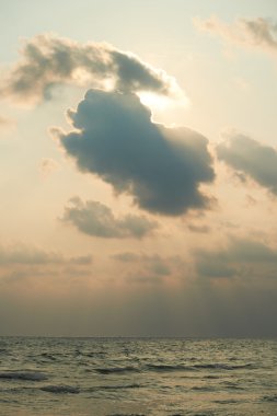 Tayland güzel parlak deniz manzarası 