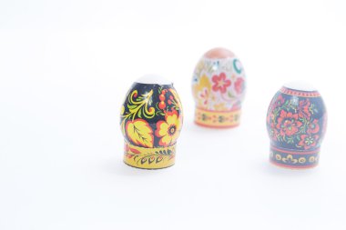 Geleneksel el yapımı Paskalya yumurtaları 