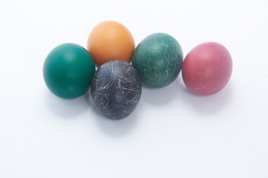 Renkli Paskalya yumurtaları 