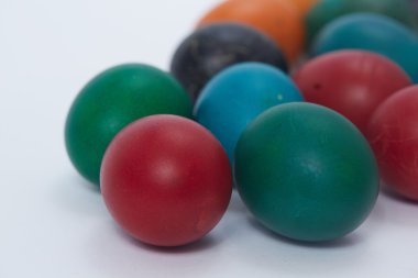 Renkli Paskalya yumurtaları 