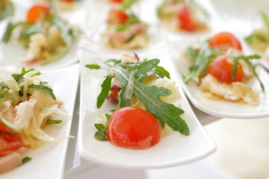 Lezzetli büfe snacks