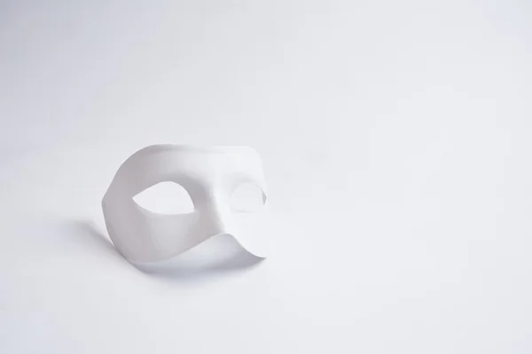 Bílý benátská maska — Stock fotografie