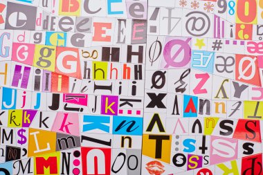 gazete kupürleri gelen mektuplar