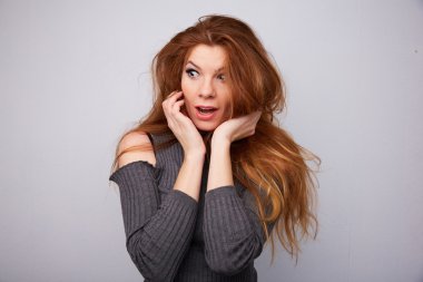 güzel kadın hoş bir sürpriz