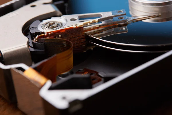 Hard disk closeup — Stock Photo, Image