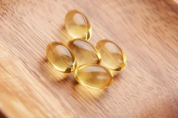 Omega-3 pillen — Stockfoto