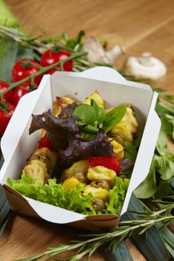 Kahvaltı için doğal sağlıklı gıda