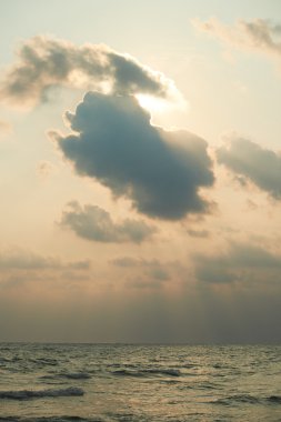 Tayland güzel parlak deniz manzarası