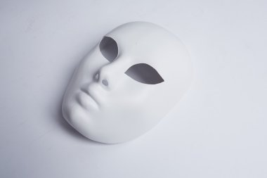 Beyaz Venedik Maske 