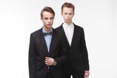 İki genç işadamları Toplantı