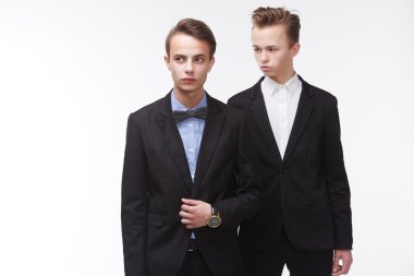 İki genç işadamları Toplantı