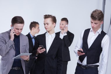 İşadamları takım toplantısı 