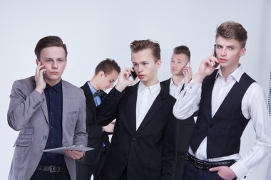 İşadamları takım toplantısı 