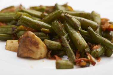 haşlanmış yeşil fasulye 