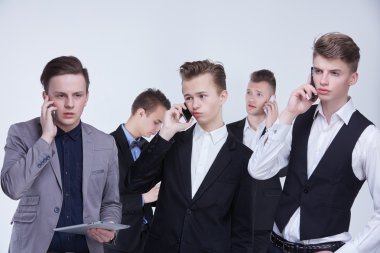 İşadamları takım toplantısı 