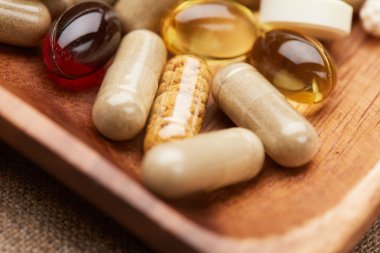 Farklı hapları ve Takviyeler