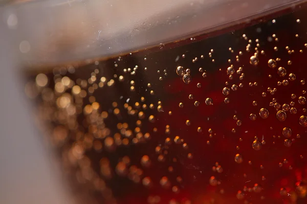 Whisky con cola en vidrio — Foto de Stock