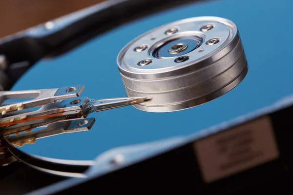 Hard disk closeup — Stock Photo, Image