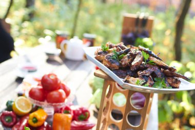 ızgara tavuk kanadı