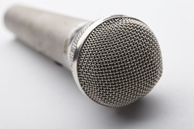 Kablosuz mikrofon yakın çekim