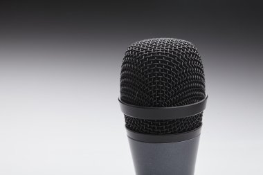 Kablosuz mikrofon yakın çekim