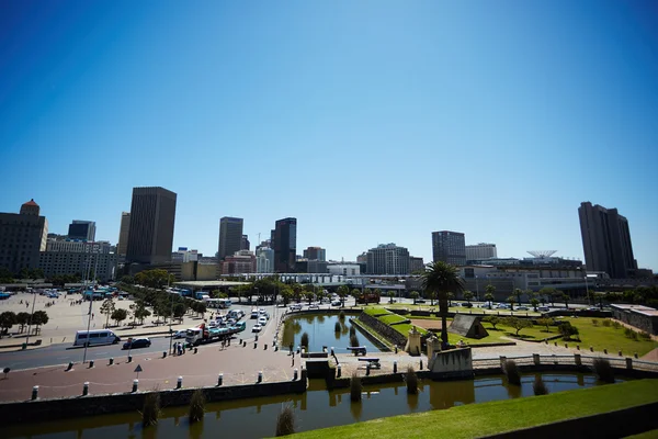 Architecture and street in Cape town — Stock Photo, Image