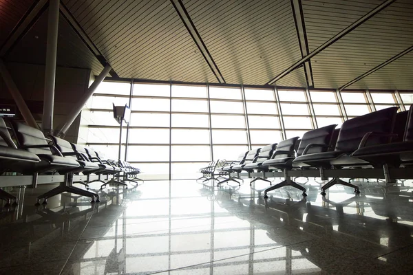 Waiting hall at airport — Stock Photo, Image