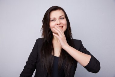 Genç esmer hoş bir sürpriz