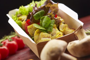 Balık lezzetli breakfast 