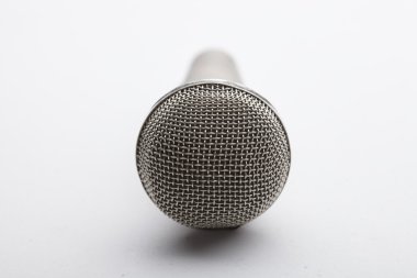 Kablosuz mikrofon yakın çekim