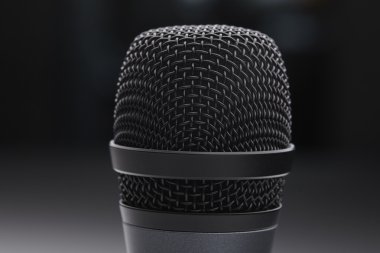 Kablosuz mikrofon yakın çekim