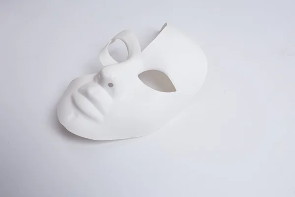 Máscara veneciana blanca — Foto de Stock