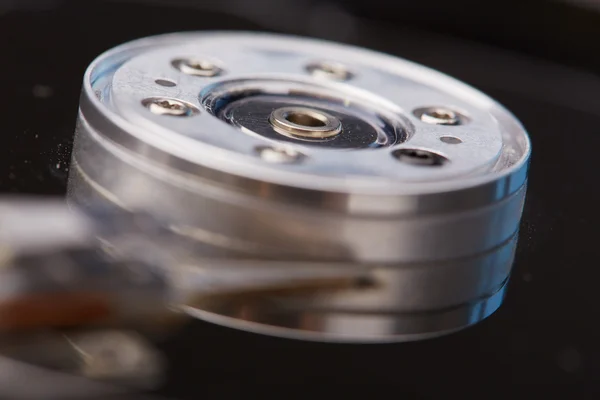 Hard disk closeup — Stock Photo, Image