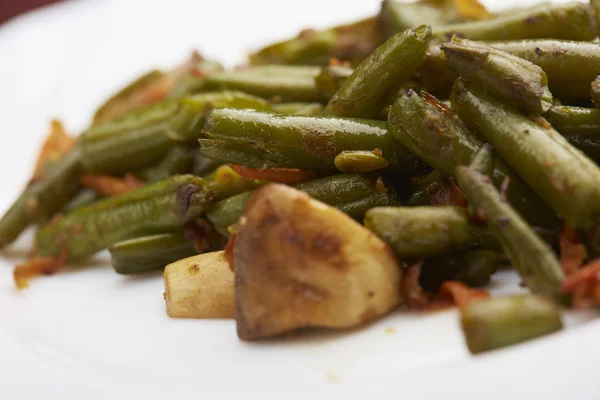 Haricots verts cuits — Photo