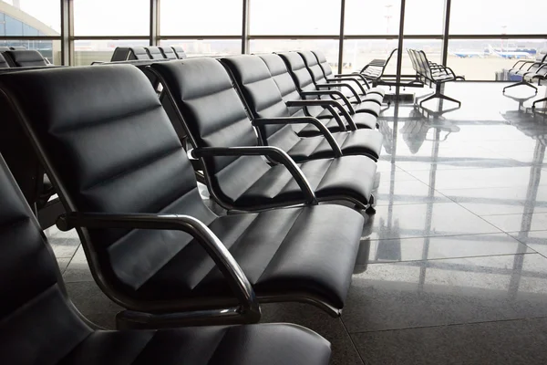 Waiting hall at airport — Stock Photo, Image