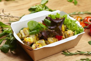 Balık ve sebze Kahvaltı