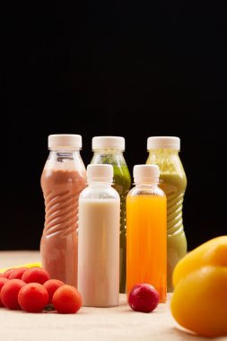 şişe suları ve sebze smoothies