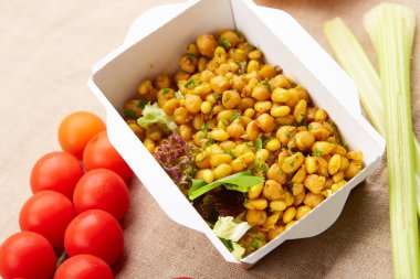 zerdeçal ile sebze ve fasulye