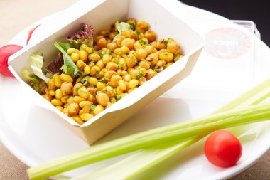 zerdeçal ile sebze ve fasulye