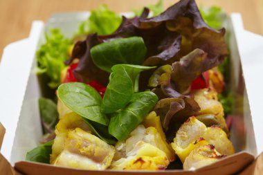 Balık ve sebze Kahvaltı