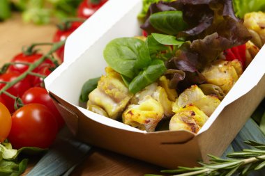 Balık ve sebze Kahvaltı