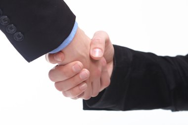 İş adamları başarılı el sıkışma 