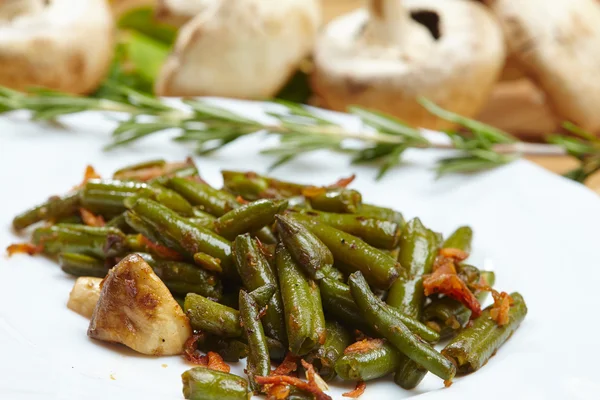 Braised green beans — Stock Photo, Image