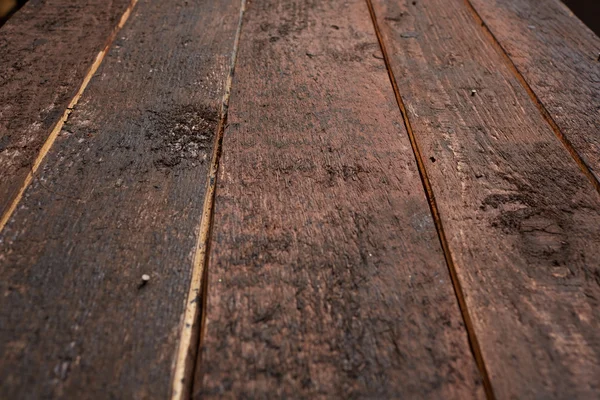 Struttura di una tavola di legno scura — Foto Stock